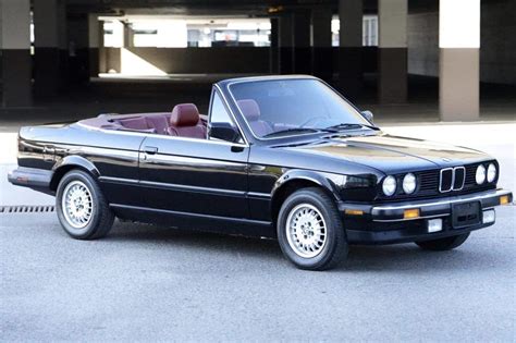 1987 BMW 325i Cabriolet 5 Speed Bmw Cabriolets Sport Seats