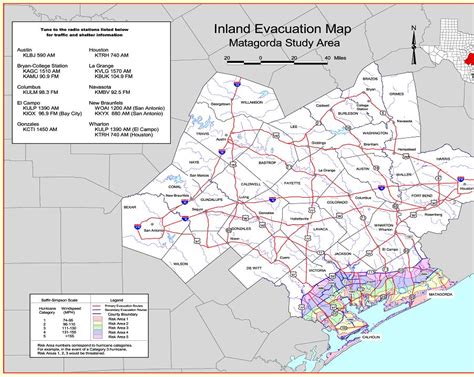 Matagorda County Precinct Map