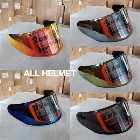 Jual Kaca Flat Helm Visor Iridium Pnp Nhk Rx Gm Race Pro Iridium