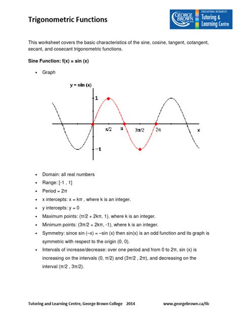 Trigonometric Functions | PDF