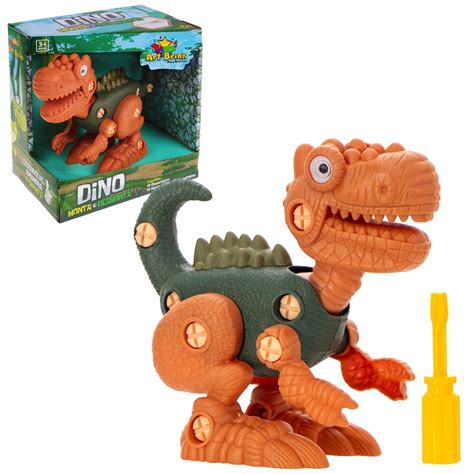 Boneco Dinossauro Monta E Desmonta Brinquedo Educativo Criativo