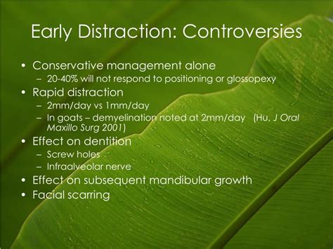 PPT - Early Mandibular Distraction Osteogenesis in Pierre Robin ...