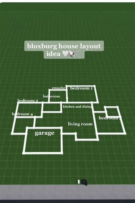 Pin By Rachel Ricks On Bloxburg In 2024 Small House Layout House Layout Plans Tiny House Layout