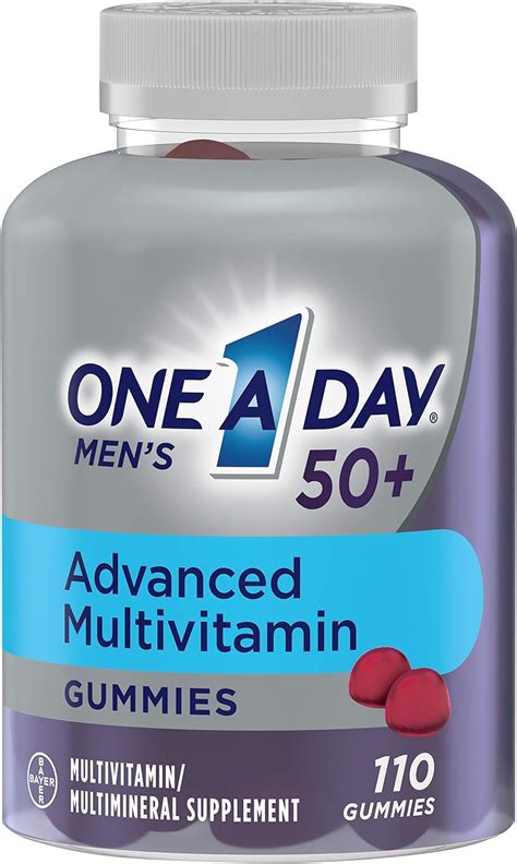 One A Day Multivitam Nico Avan Ado De Goma Masculino Suporte