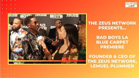 Founder And Ceo Of The Zeus Network Lemuel Plummer Talks Creation Of Bad Boys Los Angeles Youtube