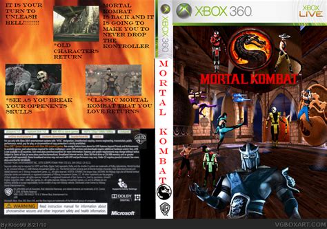 Mortal Kombat 6 Box Art Boomkera