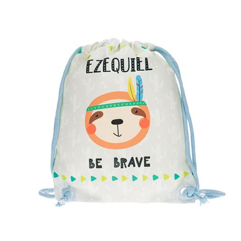 Mochila de cuerdas infantil personalizada Lodicenter Impresión