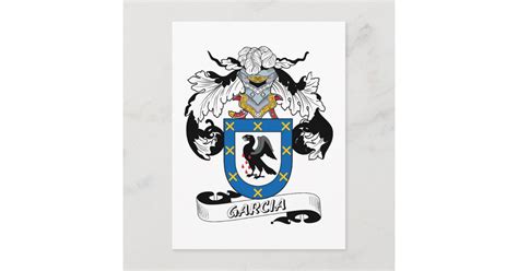 Garcia Family Crest Postcard | Zazzle