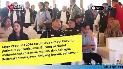 MENPORA HADIRI LAUNCHING LOGO DAN MASKOT PEPARNAS XVII TAHUN 2024 DI