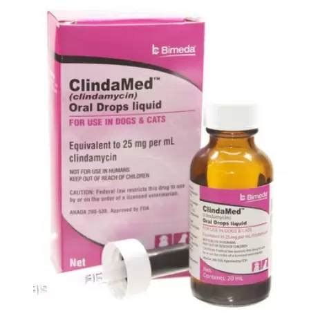 Clindamycin Drops - Antibiotics for Pets | VetRxDirect