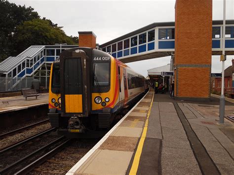 Swt 444007 Brockenhurst South West Trains Class 444 444 Flickr