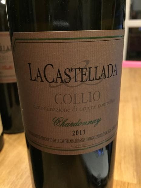 La Castellada Collio Chardonnay Italy Friuli Venezia Giulia