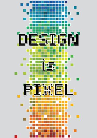 Design is Pixel Poster – Design n Stuff