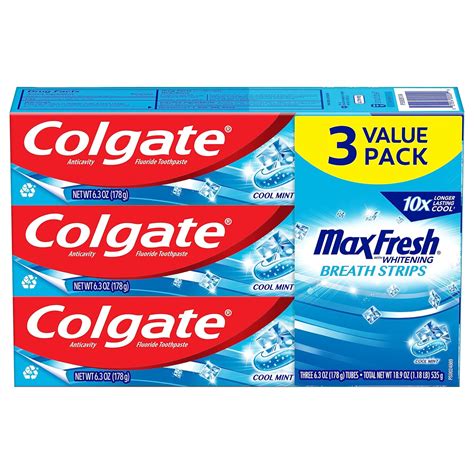 Colgate Max Fresh Whitening Toothpaste Cool Mint Kosovo Ubuy