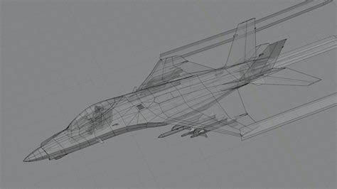 3D Mikoyan Gurevich MIG 41 PAK DP TurboSquid 1935417