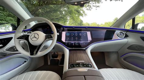 2022 Mercedes Benz Eqs 450 Interior Review Luxury Worth Getting Used