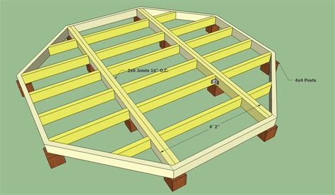 Floating Deck Plans Free Howtospecialist How To Build Step By Step Diy Plans