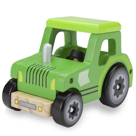 Wooden Wheels Tractor | TVEH-008