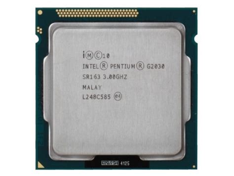 Intel Pentium G2030 Dual-Core 3.00GHz 3M Cash CPU Processor SR163 ...