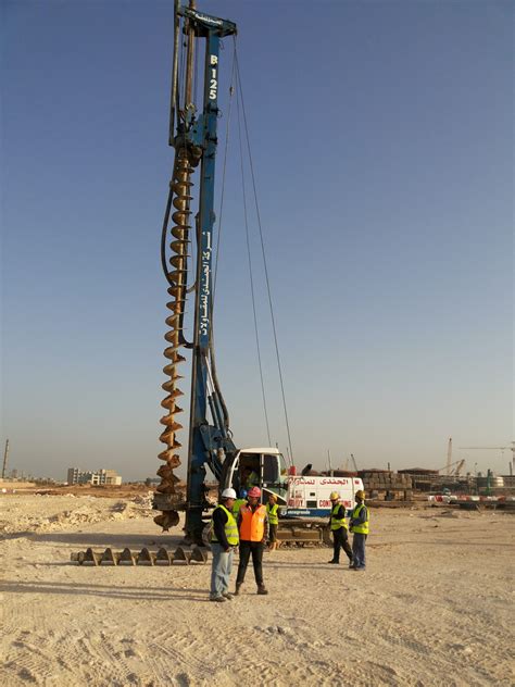 C F A Piles Continuous Flight Auger Piles ElGindy Contracting