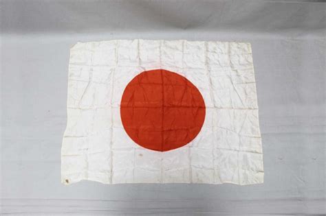 Ww2 Japanese National Flag Nnj444 Time Traveler Militaria