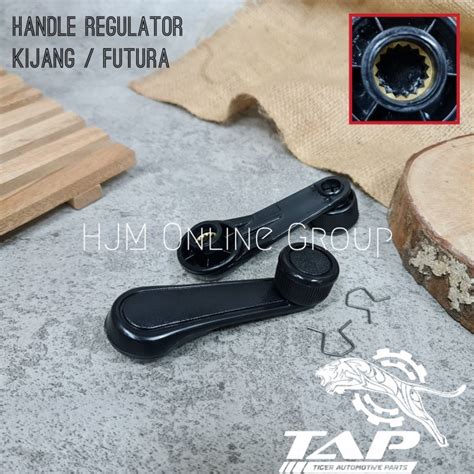 Jual PUTARAN KACA KIJANG CARRY FUTURA HANDLE REGULATOR GIGI KUNINGAN