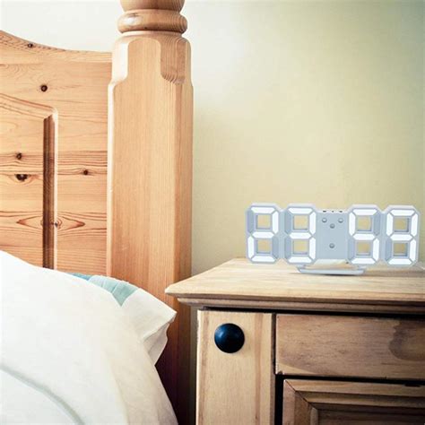 smart  digital clock alarm clock digital wall cl grandado