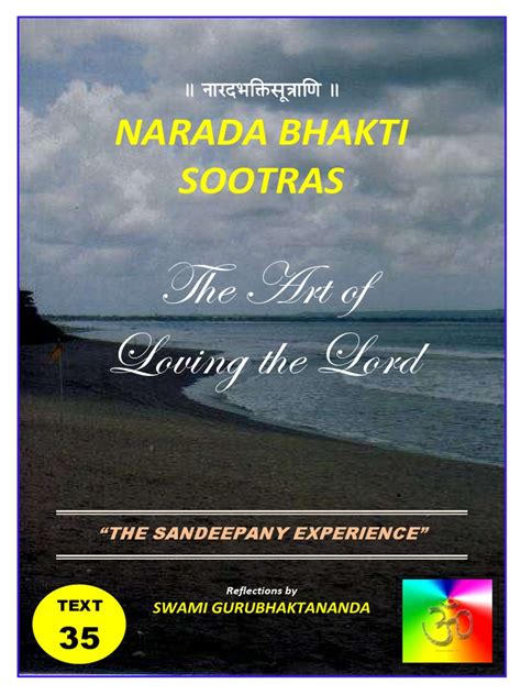 Narada Bhakti Sutras Gurubhaktananda Pdf Bhakti Love