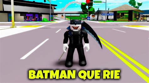 Como Ser Batman Y Robin Que Rie En Brookhaven Rp Roblox Youtube