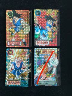 Dragonball Cards Super Battle Prism Double And Hidden Prism Hobbies