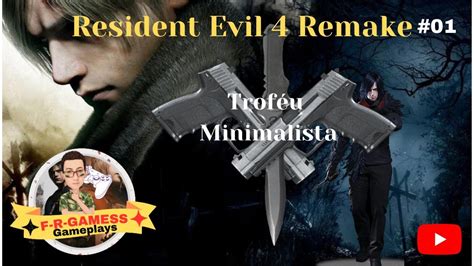 AO VIVO Resident Evil 4 Remake PS5 na faça e na pistola Troféu