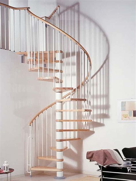 Phoenix Interior Spiral Staircase By Arke Fontanot Wood And Steel Spiral Staircase