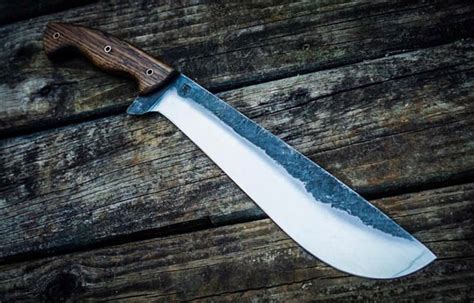 Hand Forged Bolo Survival Knife – KBS Knives Store