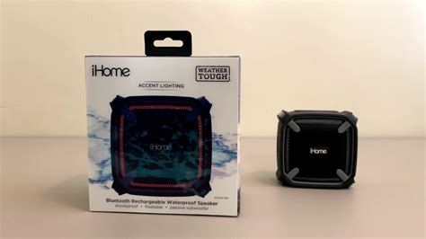 Ihome Weather Tough Portable Bluetooth Speaker Full Review And Sound