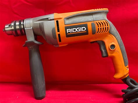 Ridgid R Heavy Duty Chuck Vsr Corded Variable Speed Drill Like