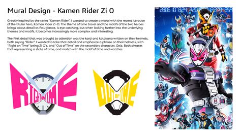 Wall Mural Kamen Rider Zi O On Behance