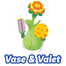 Amazon Scrub Daddy Vase Valet Wand System Home Kitchen