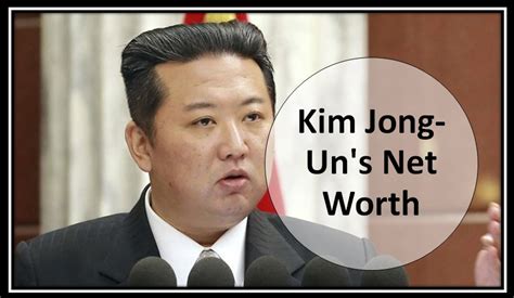 2024 Kim Jong Un Net Worth Unveiling The Fortune Of North Korea S Leader