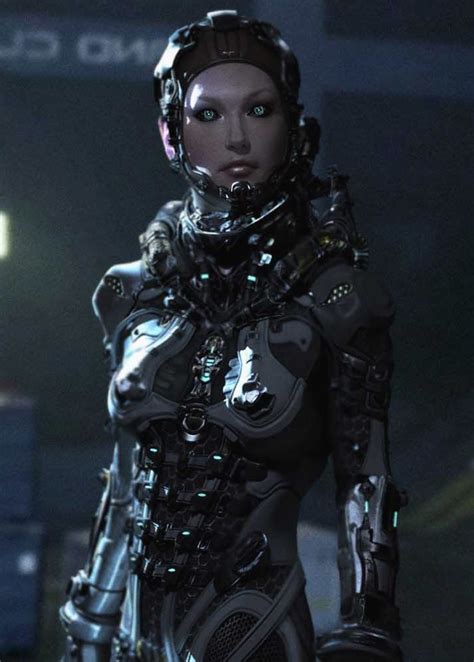 Valhallan Nebula Photo Female Armor Cyberpunk Character Cyberpunk Hot