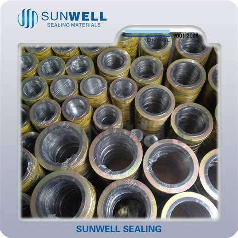 Wri Swg Spiral Wound Gaskets Sunwell China Spiral Wound Gasket And