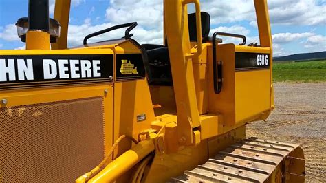 John Deere 650g Bull Dozer Hydraulic Machine For Sale Inspection Video