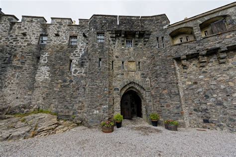 Eilean Donan Castle - Dornie, Scotland Stock Image - Image of haunted ...