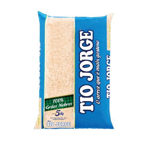 Arroz Tio Jorge 5Kg Parboilizado Super Primavera