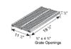 X Pro Series Plastic Grate Nds Trench Drain Grates