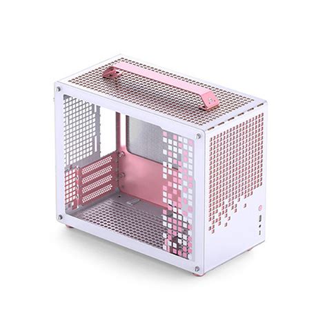 Vỏ Case JONSBO Z20 White Pink Mini MATX Màu Trắng Hồng Laptop World