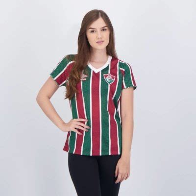 Camisa Umbro Fluminense I 2024 Feminina Compre Agora Dafiti Brasil