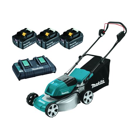 Dlm464pt2 18vx2 Brushless Lawn Mower 460mm Kit Makita Australia