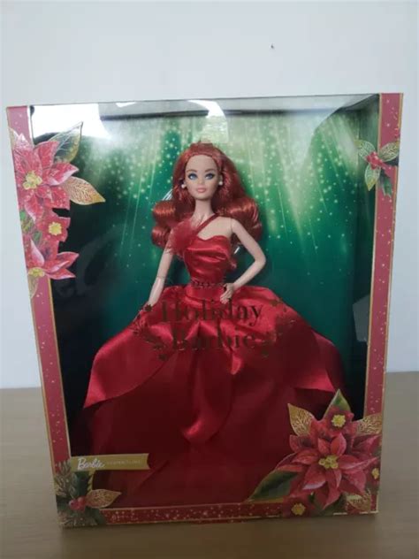 Barbie Holiday Doll Signature Walmart Exclusive Red Hair Redhead