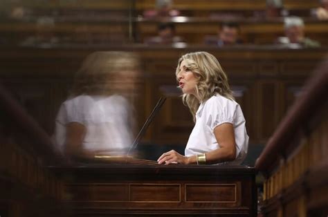 Yolanda Díaz reitera que la okupación no es un problema y que la