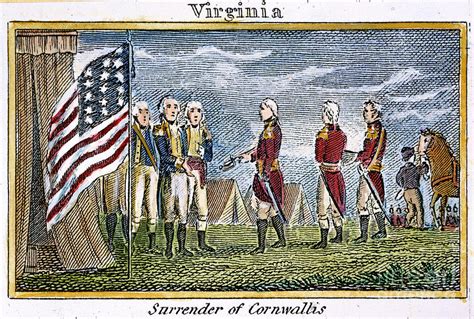 Yorktown Surrender 1781 By Granger